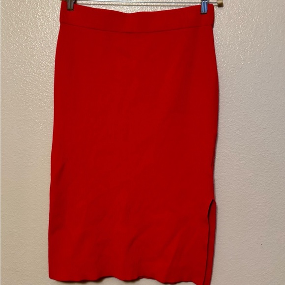 Pink Midi Skirt for Women - Picture 1 of 4